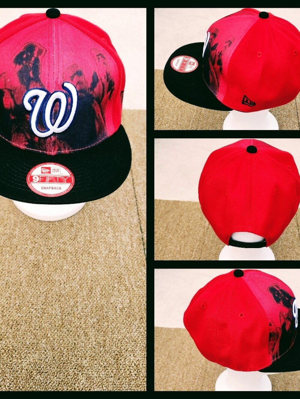 WASHINGTON NATIONALS MLB BASEBALL SNAPBACK HAT.